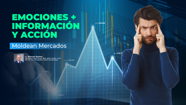 Emociones + Información y Acción… Moldean Mercados | Manuel Ramos Todo en Finanzas